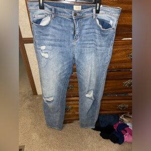 Id:23 ankle length jeans midrise size 32